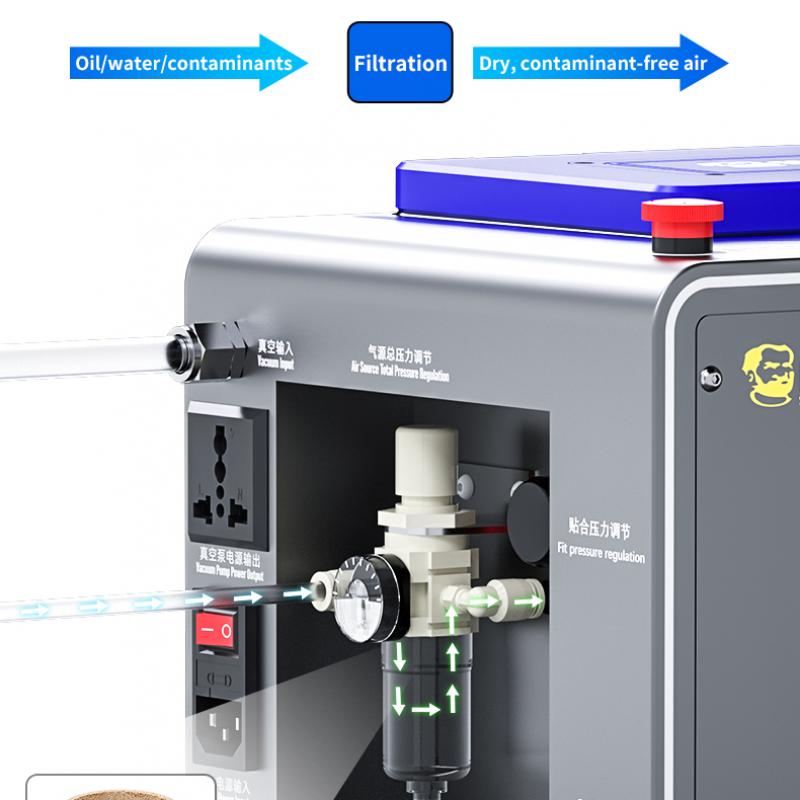 Surface laminating defoaming machine