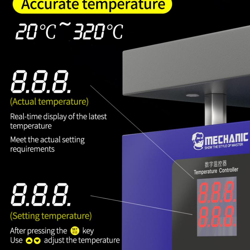 digital Thermostatic heating table