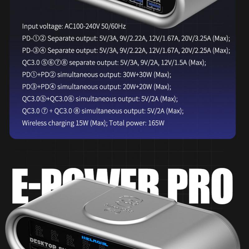 MECHANIC Desktop superfast charger