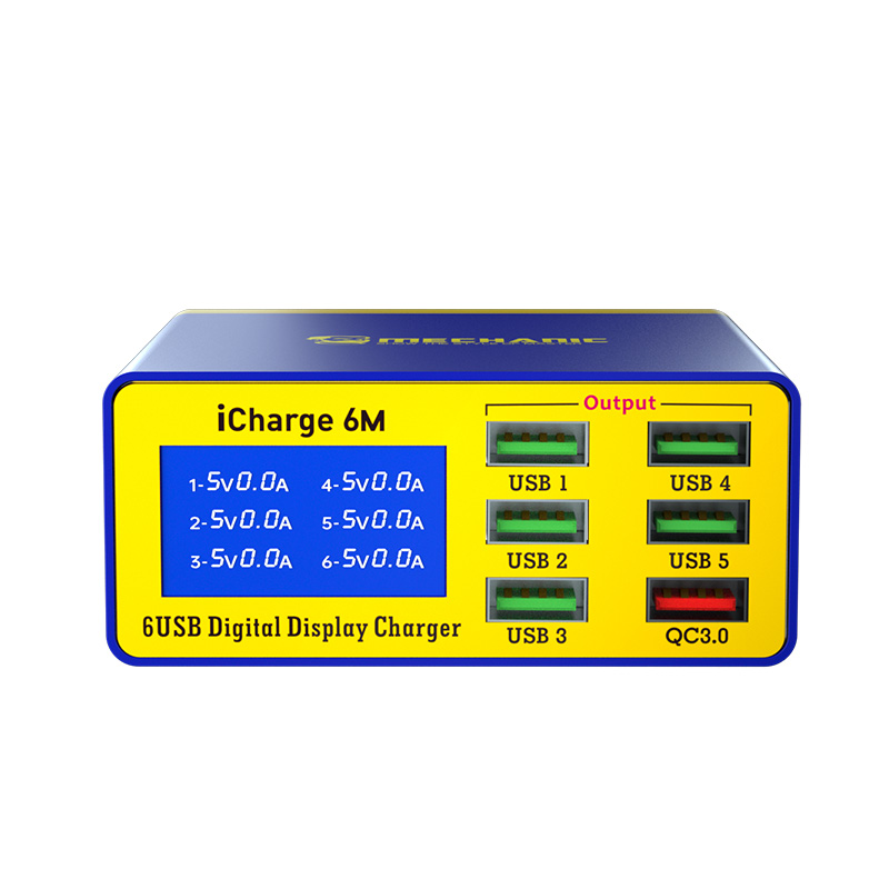 USB Interfaces Quick Charger LCD